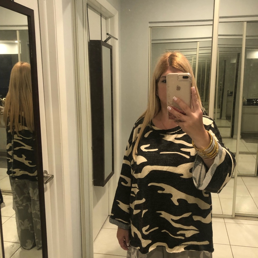Camo oversized shirt